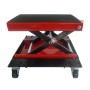 [US Warehouse] Movable Steel Scissor Lifting Adjustable Platform for Motorcycle, Load-bearing: 1100lbs